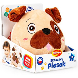 DUMEL Zabawka interaktywna Językowa dla najmłodszych Skaczący Piesek