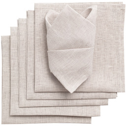 Komplet serwetek 6 szt. 42x42cm Linen 159-15, 42x42cm