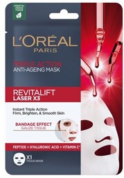 L''OREAL Revitalif Laser X3 Anti-Ageing maska przeciwzmarszczkowa