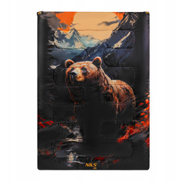 Śpiwór 3W1 Dwuosobowy Bear NC3601 Nils Camp Solidny