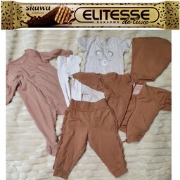 Komplet zestaw Body Dres Pajac Kanz Rajstopy Rozmiar