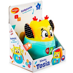 DUMEL Zabawka interaktywna Językowa dla najmłodszych Sówka Tosia