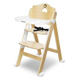 LIONELO Krzesełko do karmienia Floris White natural