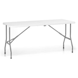 FORGAST Stół cateringowy składany, 153,5x70x74 cm, nośność