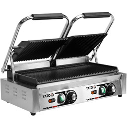 PODWÓJNY GRILL KONTAKTOWY RYFLOWANY 58CM, 3,6KW Yato YG-04560