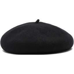 Beret Jenny Fairy 4W3-007-AW23 Czarny