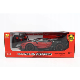 Auto R/c z ładowarką czerwone Smily Play 839666