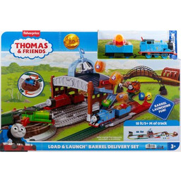 FISHER PRICE Kolejka Tomek i Przyjaciele Dostawa beczek