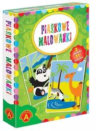 Piaskowe malowanki - Panda i Wielbłąd ALEX -