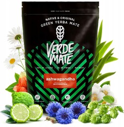Herbata zielona Verde Mate Ashwagandha 500 g
