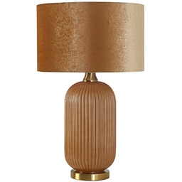 Lampa biurkowa Tamiza duża 1xE27 złota LP-1515/1T big