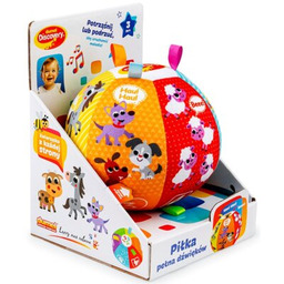 DUMEL Zabawka interaktywna Muzyczna Piłka pełna dźwięków DD55046