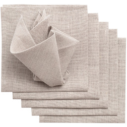 Komplet serwetek 6 szt. 42x42cm Linen 392-10, 42x42cm