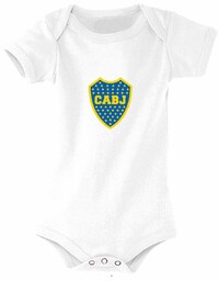 Boca Juniors Body biały T-shirt Unisex Dziecko F: