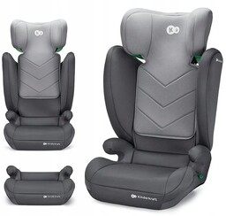Kinderkraft I-spark i-Size Fotelik samochodowy 2w1 Szary