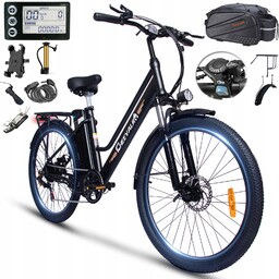 Rower elektryczny Męski/Damski 250W 15AH 100KM 26" E-bike