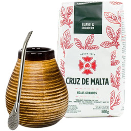 Zestaw Yerba Mate Cruz de Malta Elaborada +