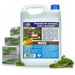 ŚRODEK NA MECH I POROSTY PŁYN DO USUWANIA