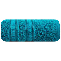 Eurofirany Ręcznik Mila 70x140 turkusowy 500g/m2 frotta
