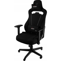 Fotel gamingowy Nitro Concepts E250 Black tkanina czarny