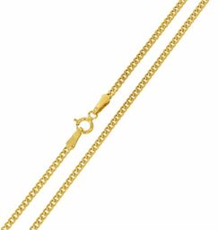 Złoty łańcuszek pancerka 45cm LA.00827 pr.585