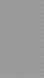 AG Design Geometryczny ornament w kolorze szarym, firanki