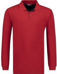 Duża Koszulka Polo Męska Czerwona PETER-ADAMO