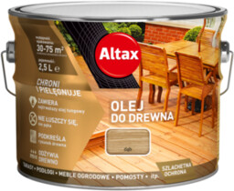 Olej do drewna 2,5 l dąb Altax