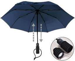 Parasol turystyczny Euroschirm Light Trek Automatic Flashlite -