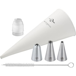 KÜCHENPROFI BAKE 5-częściowy zestaw worków do wyciskania, dekoracja