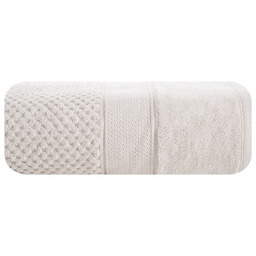 Eurofirany Ręcznik Jessi 70x140 beżowy frotte 500g/m2