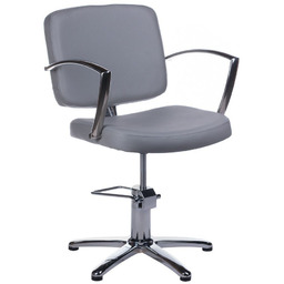 Fotel Fryzjerski Dario Jasno Szary Bh-8163
