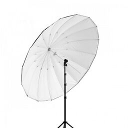Parasolka biała / CZARNA 152cm fiberglass