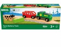 Brio Farm Battery Train