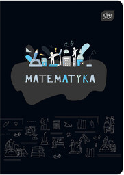ZESZYT DO MATEMATYKI A5 60K KRATKA OKŁADKA HYBRYDOWA