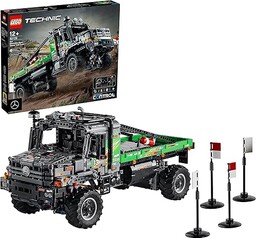 LEGO Technic Ciężarówka Mercedes-Benz Zetros z napędem