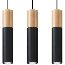 Sollux Wisząca LAMPA skandynawska SL.0634 metalowa OPRAWA hygge