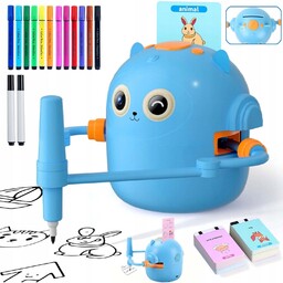 Interaktywny Robot Rysujący Dla Dzieci Edukacyjny Zestaw 100