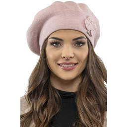 Vivisence 7006 Różowy Uni Nakrycie Głowy Beret