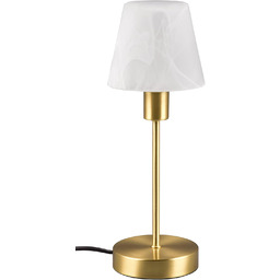 Lampa stołowa mosiądz mat z włącznikiem dotykowym LUIS
