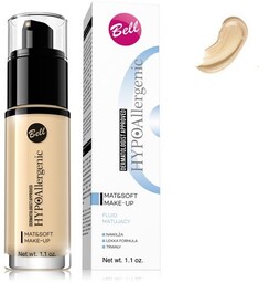 Bell HypoAllergenic Mat&Soft Make-Up 01 Light Beige 30g