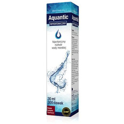 Aquantic Hipertoniczny roztwór wody morskiej, 30ml Polski Instytut