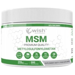 WISH Pharmaceutical MSM Siarka organiczna, 250g