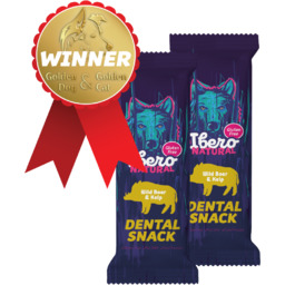 Ibero Dental Snacks Wild Boar & Kelp -