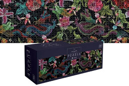Puzzle panoramiczne 1000 Secret Garden 4 - INTERDRUK