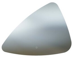Lustro asymetryczne LED REFLECTO 70x90 z włącznikiem dotykowym