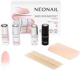 Baby Boomer zestaw do manicure Nude