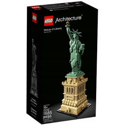 Lego Architecture Statua Wolności 21042 naroznik lekko zdarta