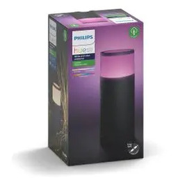 Philips Calla Hue Pedestal Black 17420/30/P7 Zewnętrzna latarnia