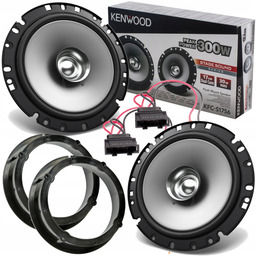 Kenwood Głośniki samochodowe dystanse do Seat Leon Toledo